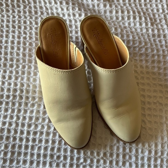 MADEWELL The Harper Mule leather Vintage Canvas SIZE 7 - Picture 2 of 8
